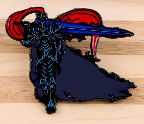 Igris Solo Leveling Only I Level Up Arise Sung Jinwoo South Korean Web Novel Comic Webtoon Anime Manga 1.8" Enamel Pin Badge in Kuwait