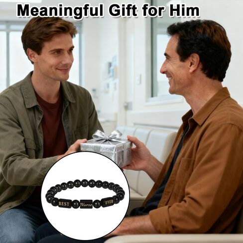 Male Nurses Week Gifts Nurse Gifts for Men Nurse Accessories for Work Appreciation Thank You Gift Ideas for Nurses Practitioner Graduation Christmas Retirement Valentines Mens Bracelets in Kuwait