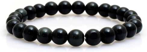 Healing Crystal Bracelet for Women & Men | 7mm Natural Stone Beaded Bracelet | Energy Balancing Gemstone Jewelry Gift for Positivity, Luck & Protection | Stretchable Bracelet in Kuwait