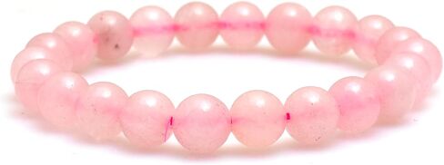 Healing Crystal Bracelet for Women & Men | 7mm Natural Stone Beaded Bracelet | Energy Balancing Gemstone Jewelry Gift for Positivity, Luck & Protection | Stretchable Bracelet in Saudi Arabia