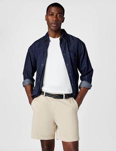 Calvin Klein Men's Straight Comfort Cotton 7" Chino Short in Saudi Arabia