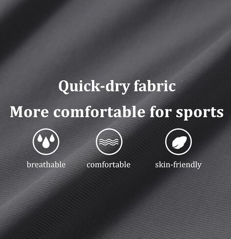 7" Mens Workout Shorts 2 Pack, Quick Dry Athletic Shorts for Men with Zipper Pockets, Running Shorts Gym Basketball in Saudi Arabia
