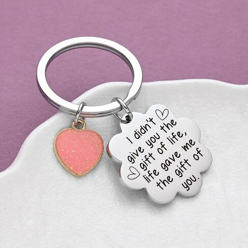 Adoption Day Gifts Form Step Mom DIL Birthday Keychain For Stepson Keychain DIL Gifts in Saudi Arabia