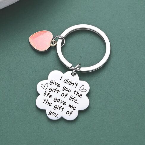 Adoption Day Gifts Form Step Mom DIL Birthday Keychain For Stepson Keychain DIL Gifts in Saudi Arabia