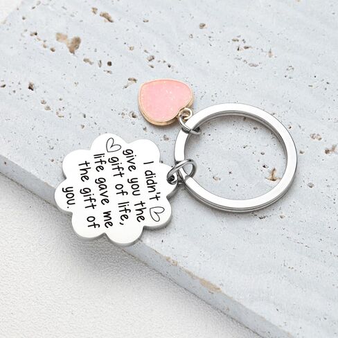 Adoption Day Gifts Form Step Mom DIL Birthday Keychain For Stepson Keychain DIL Gifts in Saudi Arabia