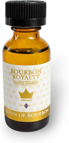 Bourbon Royalty Fragrance Oil, Glass Bottle with Screw Top Cap, 1 Fluid Ounce, with Essential Oils for Your Wax Warmer, Diffusers, or Sachets, Scent Queen of Bourbon in Saudi Arabia