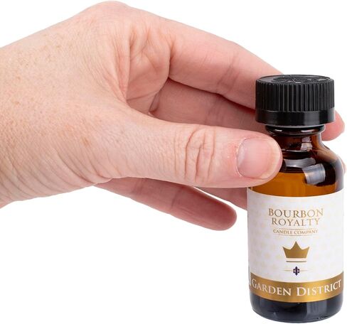 Bourbon Royalty Fragrance Oil, Glass Bottle with Screw Top Cap, 1 Fluid Ounce, with Essential Oils for Your Wax Warmer, Diffusers, or Sachets, Scent Queen of Bourbon in Saudi Arabia