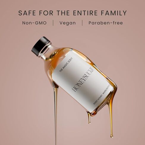 The Magic Scent Honeysuckle Diffuser Oil - Hotel & Home Luxury Scents - Diffuser Oil Scents for Home Designed for Use in All Diffusers - 4 fl oz, 120 mL in Saudi Arabia