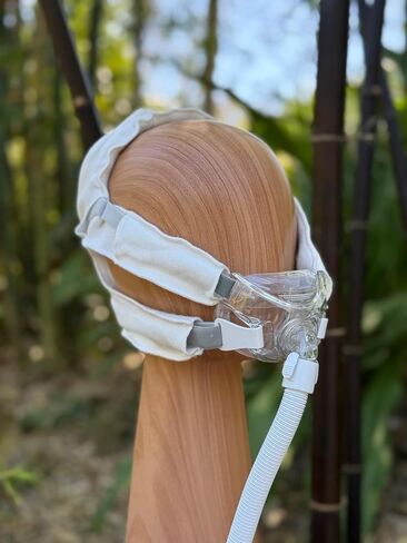 Ultra Premium Comfort CPAP Headgear Strap Cover to fit Full Face ResMed F10, F20, F30, F40, AirFit/AirTouch, QuattroFX,11 Siesta 2, Philips Amara View, Fisher & Paykel Evora.(One Size Fits Most) | NO more strap marks! in Saudi Arabia