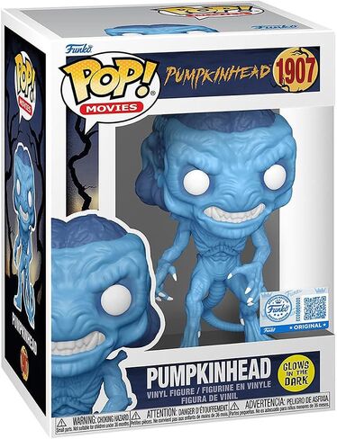 فانكو بوب! شخصية Pumpkinhead المتوهجة في الظلام من الفينيل رقم 1907، حصريًا من Entertainment Earth، متعددة الألوان in Kuwait