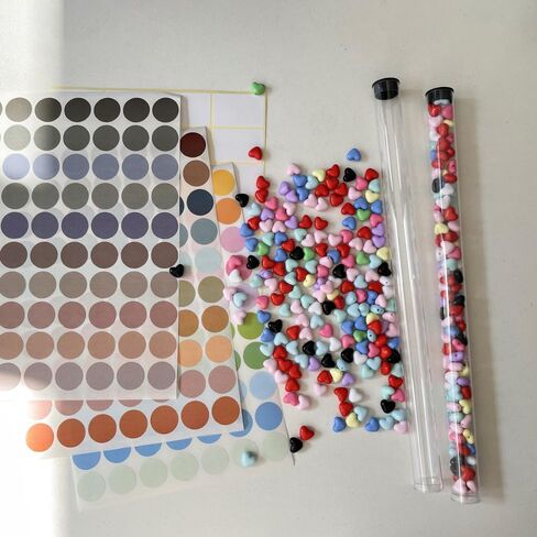 30 Pcs 11 Inch Clear Plastic Tube, Storage Tube with Black Lid for Incense Sticks Beads with 5 Pcs Stickers in Saudi Arabia