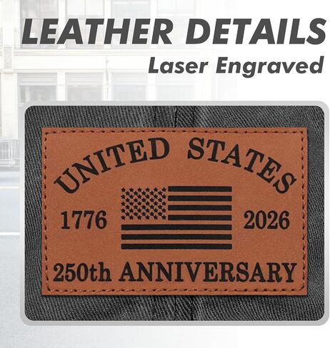 250 Anniversary USA Hat Baseball Cap for Men Women Leather Patch in Saudi Arabia