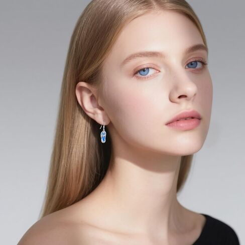 Midir&Etain Beach Themed Jewelry – Flip Flops Necklace and Earrings in Saudi Arabia