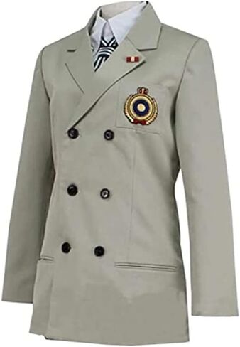 Men's Goro Akechi School Uniform Halloween Suit Cosplay Costume in Saudi Arabia