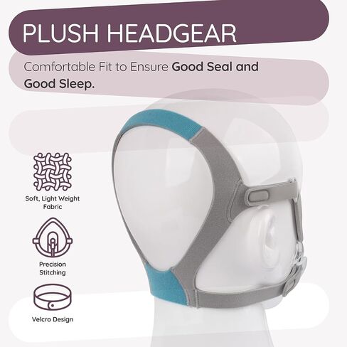 2 Pack N20 Headgear Large Compatible with ResMed AirFit AirTouch N20 Nasal Mask Headgear, N20 Full Face Mask Headgear Strap in Saudi Arabia