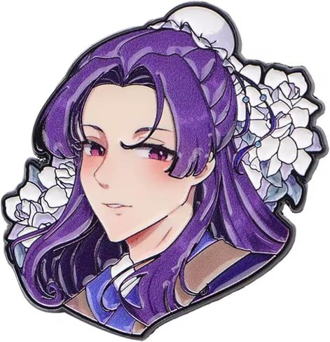 The Apothecary Diaries Maomao Mao Mao Jinshi Jin Shi Anime Manga 1.4" Enamel Pin Badge in Kuwait