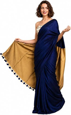 Pure Cotton Saree for Women with Blouse Piece, Soft Traditional Indian Sari for Party Wear, Wedding, Festival in Saudi Arabia
