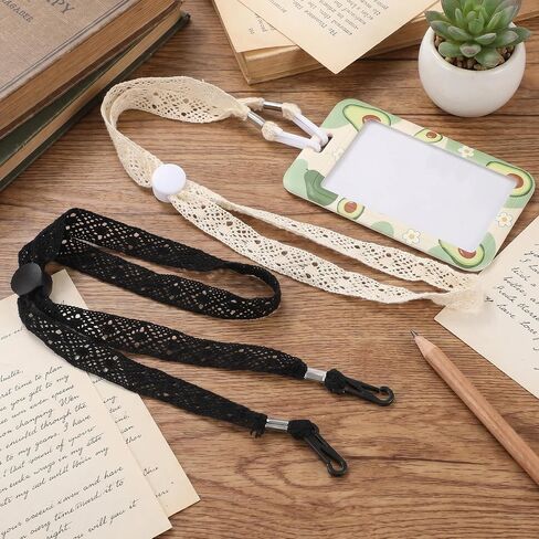 Mabor 2Pcs Hat Straps for Wind, Chin Straps for Hats, Adjustable Beige Black Chin Cord, Lace Sun Hat Cinch Strap with Clips for Women Outdoor Cowboy Straw Hats in Kuwait