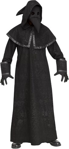 Fun World Adult Black Plague Doctor Costume in Kuwait