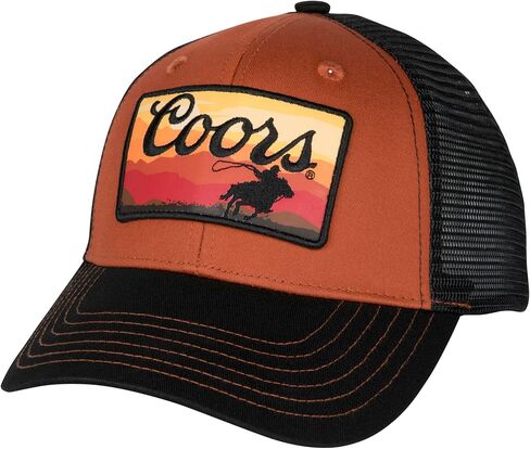 Coors Western Sunset Patch Adjustable Trucker Hat Multicolor in Saudi Arabia