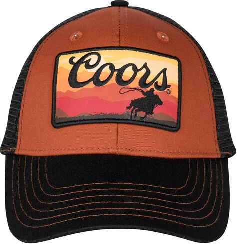 Coors Western Sunset Patch Adjustable Trucker Hat Multicolor in Saudi Arabia