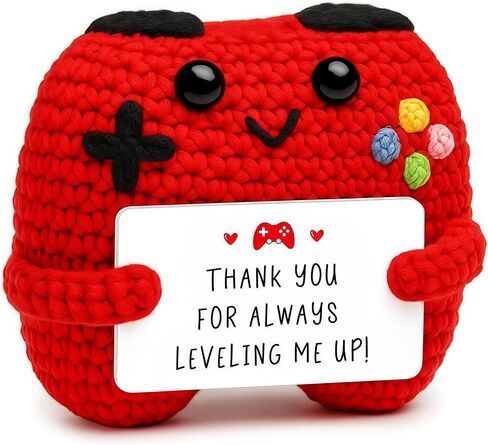 Handcrafted Crochet Game Controller, Positive Emotional Support Gifts for Teen Girls Boys, Birthday Presents for Gamers, Brothers in Saudi Arabia