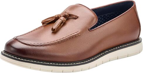 Temeshu Men's Tassel Slip On Loafers Casual Walking Dress Shoes in Saudi Arabia