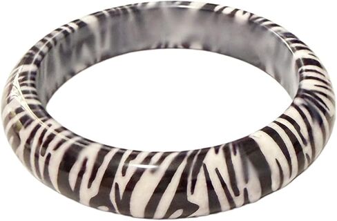 Exaggerate Leopard Zebra Print Chunky Tortoiseshell Wide Thick Irregular Geometric Acrylic Cuff Bracelet Punk Acetic Acid Plastic Resin Cuff Bangle Jewelry for Women in Saudi Arabia