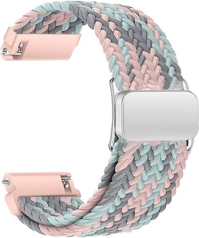 سوار ساعة Sundara 18 مم 19 مم 20 مم 22 مم مغناطيسي، متوافق مع Garmin/ID205L/Galaxy/Huawei//Coros للجنسين in Kuwait