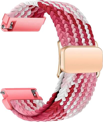 سوار ساعة Sundara 18 مم 19 مم 20 مم 22 مم مغناطيسي، متوافق مع Garmin/ID205L/Galaxy/Huawei//Coros للجنسين in Kuwait