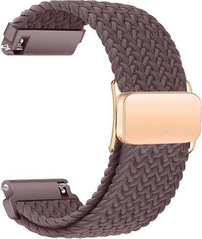 سوار ساعة Sundara 18 مم 19 مم 20 مم 22 مم مغناطيسي، متوافق مع Garmin/ID205L/Galaxy/Huawei//Coros للجنسين in Kuwait