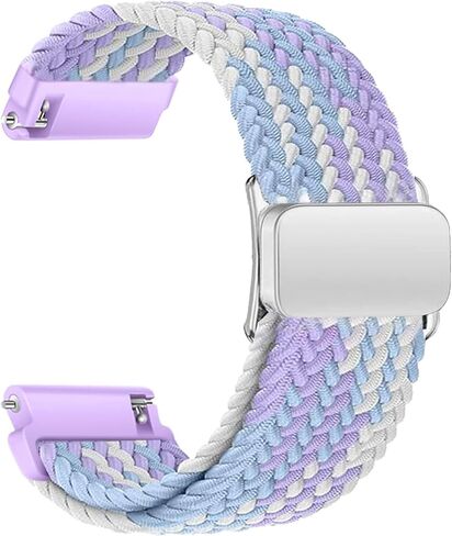 سوار ساعة Sundara 18 مم 19 مم 20 مم 22 مم مغناطيسي، متوافق مع Garmin/ID205L/Galaxy/Huawei//Coros للجنسين in Kuwait