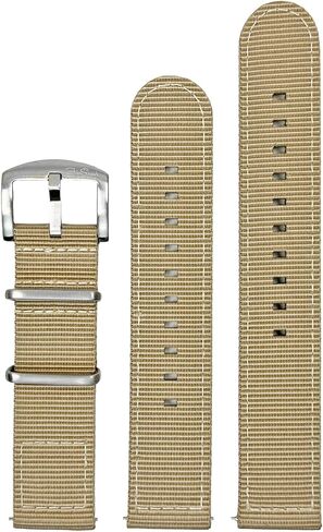 BluShark - The O2 Strap Nylon Watch Band for Men & Women, Dual Layer Two Piece Watch Strap with Quick Release Pins & Stainless Steel Buckle in Saudi Arabia