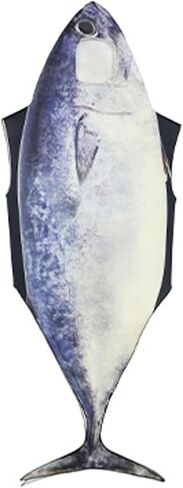 Yeory Halloween Fish Costume, 26.4x66.9 Inch Fish Costume Adult, Sponge Under the Sea Costumes, Funny Fancy Dress for Adults Costume Party, Cosplay, Shark Costume Adult, Medium in Saudi Arabia