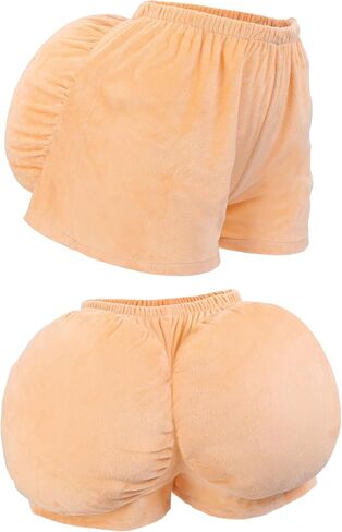 KUOIN Fake Booty Butt Cheeks, Granny Old Lady Costume for Women Cosplay Accessories in Saudi Arabia