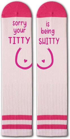 Breast Cancer Awareness Socks, Chemotherapy Must Haves for Women(2) in Saudi Arabia