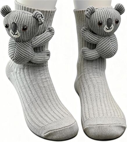 Crazy Socks Animal Form Socks for Women Kids Men Cotton Grip Socks with Silicone Dots,Funny Socks,Best Family Pack Present in Saudi Arabia