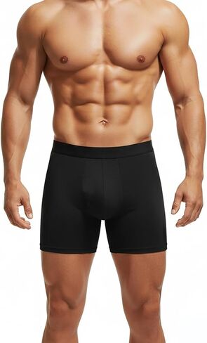 20 Packs Men's Boxer Briefs, Moisture-Wicking Underwear with Comfort Flexible Waistband, No Ride Up Underpants for Men Multi in Saudi Arabia