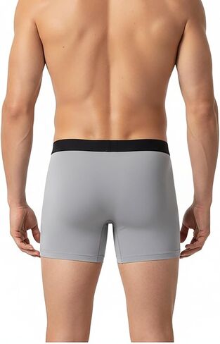 20 Packs Men's Boxer Briefs, Moisture-Wicking Underwear with Comfort Flexible Waistband, No Ride Up Underpants for Men Multi in Saudi Arabia