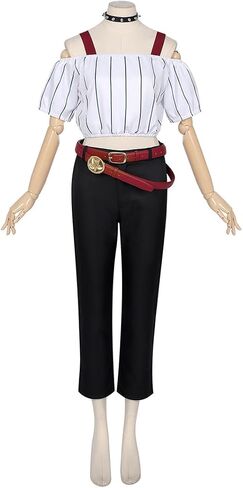 Kirara Costume Outfit Role Women New Shirt Suit Set Halloween Party in Kuwait