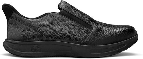 Dr. Comfort Men's Casual Leather Hands-Free, Quick Fit Shoe, Brady Black 13 Wide (E/EE) in Kuwait