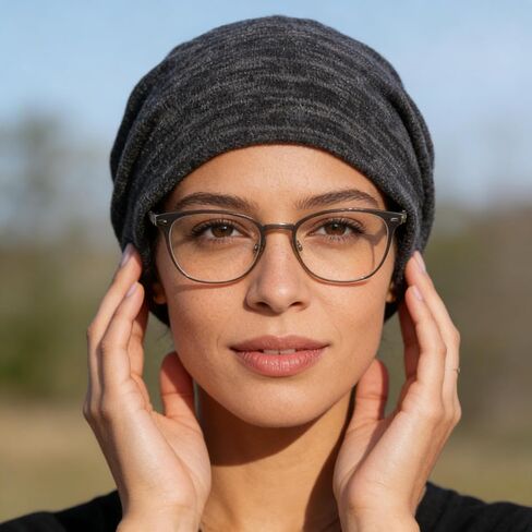 وشاح رأس Eohak Chemo للنساء لتساقط الشعر، قبعة عمامة لعلاج الثعلبة السرطانية، قبعة جمجمة قابلة للتمدد in Kuwait