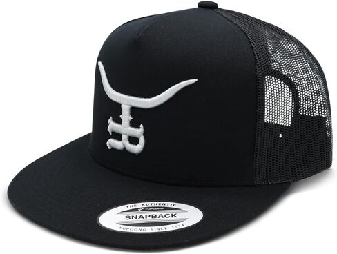 The Rancher Hat Co. Silver Bullet Western Trucker Hat - High Profile Adjustable Mesh Back Hat in Saudi Arabia