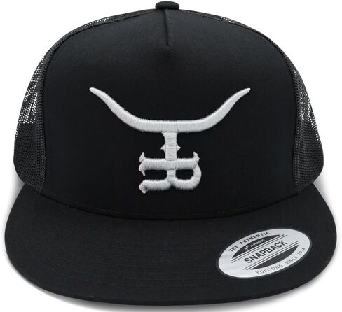 The Rancher Hat Co. Silver Bullet Western Trucker Hat - High Profile Adjustable Mesh Back Hat in Saudi Arabia