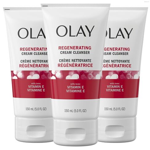 Olay Regenerist Regenerating Cream Cleanser Face Wash, 5 fl oz (Pack of 3) in Saudi Arabia