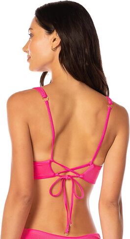 Maaji Women's Hot Fuchsia Reversible Bralette in Kuwait