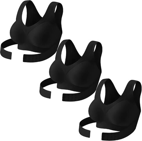Posture Bras for Women Front Closure Wireless Posture Corrector Bra with Back Support Push Up Cross Back Forme Bralettes 2026 in Kuwait