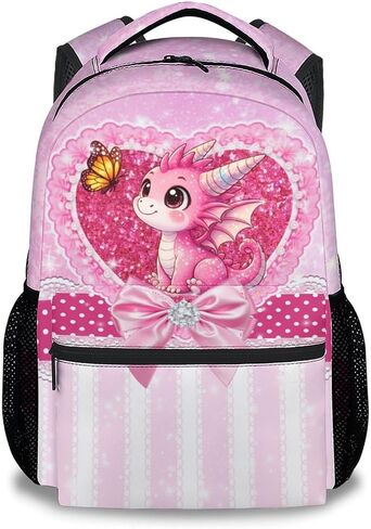 Backpack for Girls - 17 Inch Unicorn Backpacks for Girls 4-6, Cute Kids School Bookbag for Preschool Kindergarten in Saudi Arabia