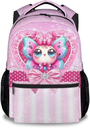 Backpack for Girls - 17 Inch Unicorn Backpacks for Girls 4-6, Cute Kids School Bookbag for Preschool Kindergarten in Saudi Arabia