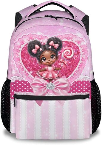 Backpack for Girls - 17 Inch Unicorn Backpacks for Girls 4-6, Cute Kids School Bookbag for Preschool Kindergarten in Saudi Arabia
